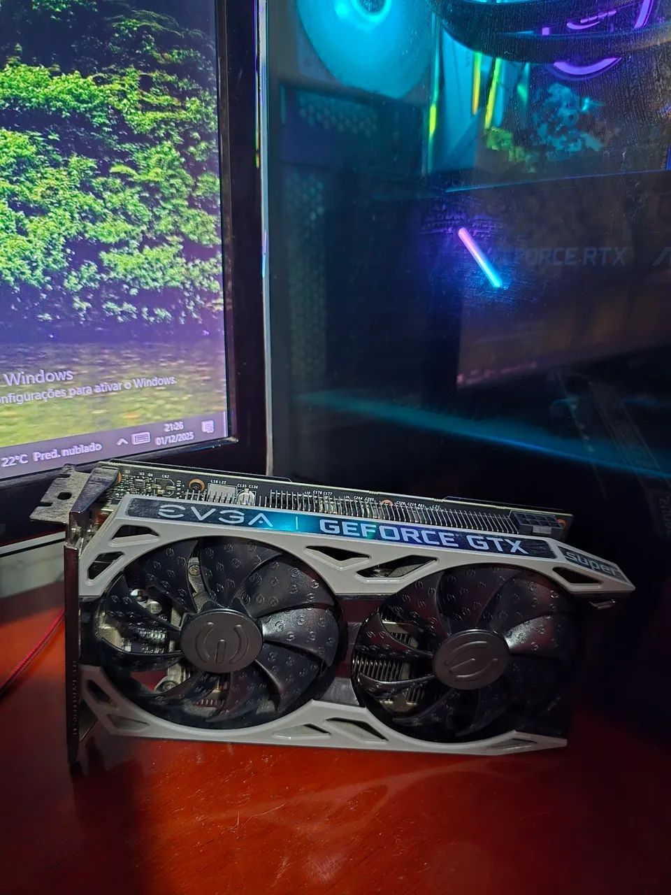 Placa de video gtx 1660 super evga
