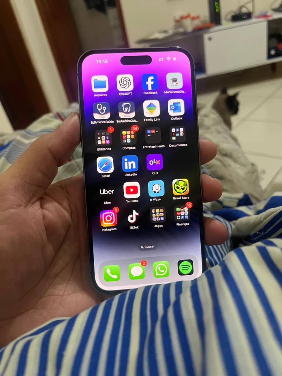 iPhone 14 Pro Max 256 GB Roxo Profundo