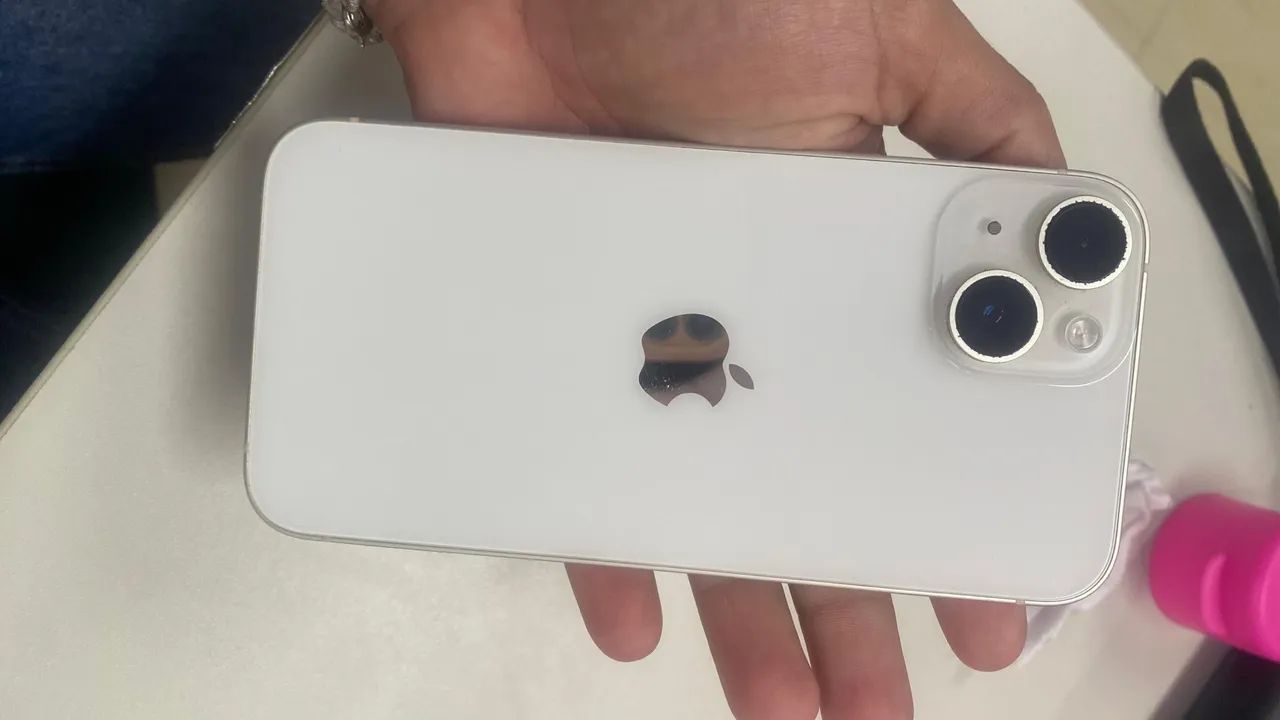 iPhone 14 branco 128 gigas - Foto 3