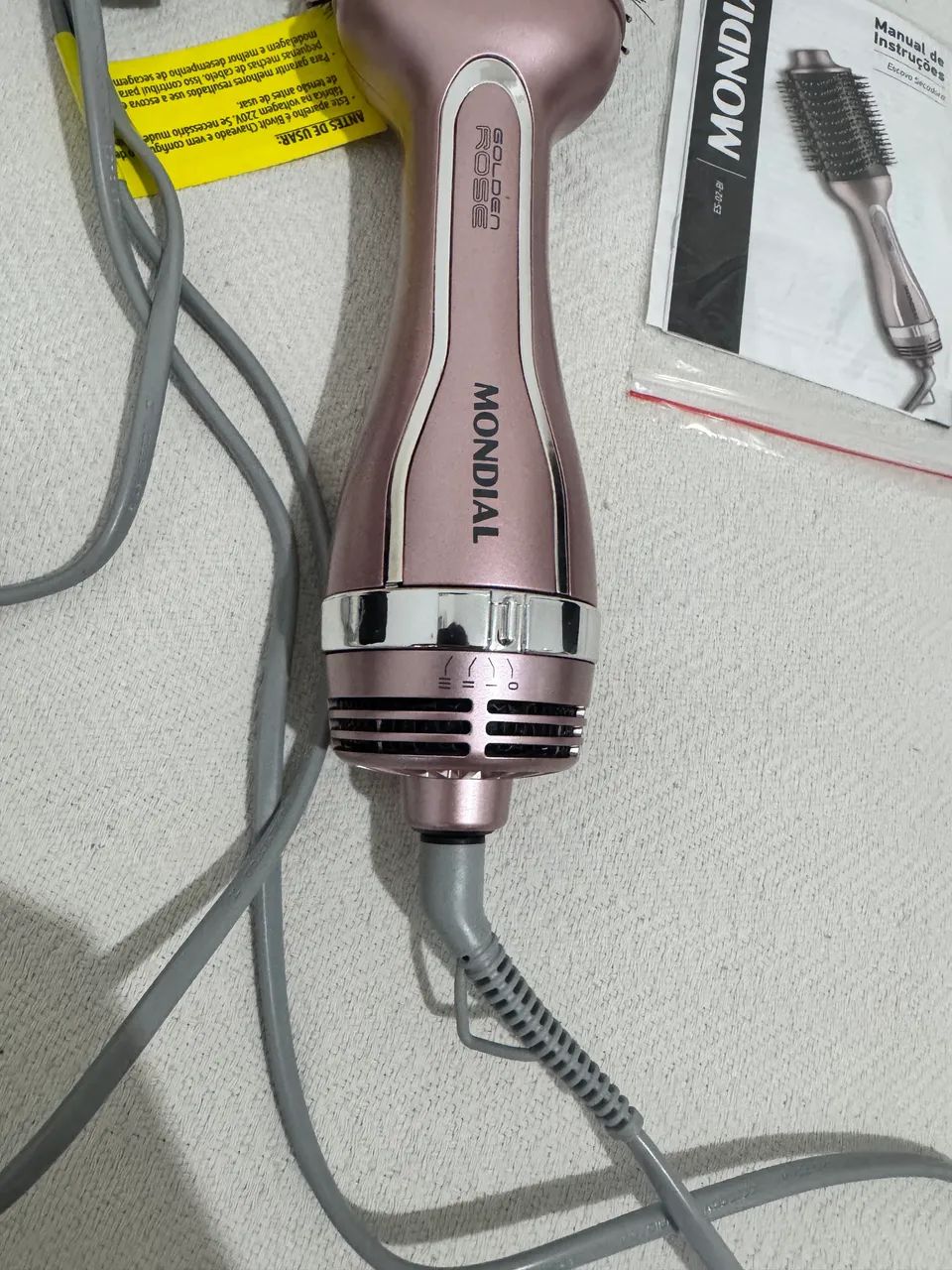 Escova Secadora Mondial Golden Rose Turmalina - Foto 3