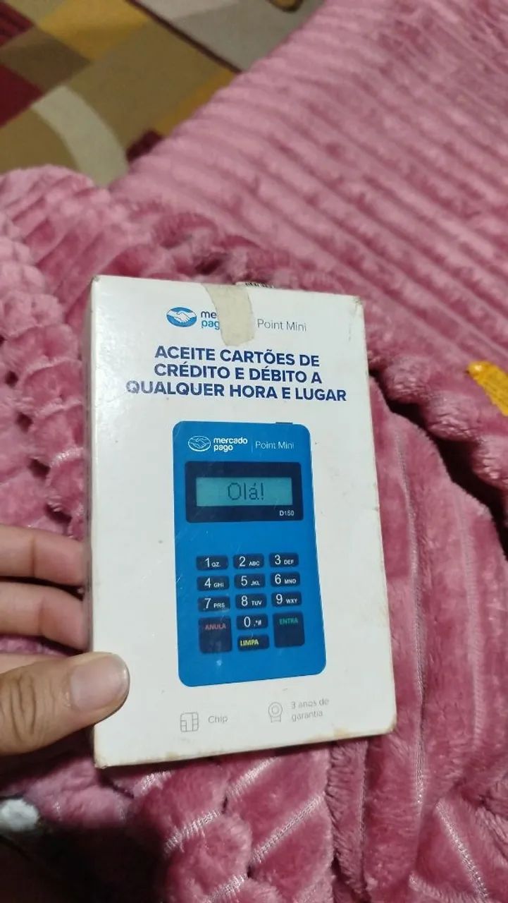 Máquina de cartão Point Mini Mercado Pago - Foto 2
