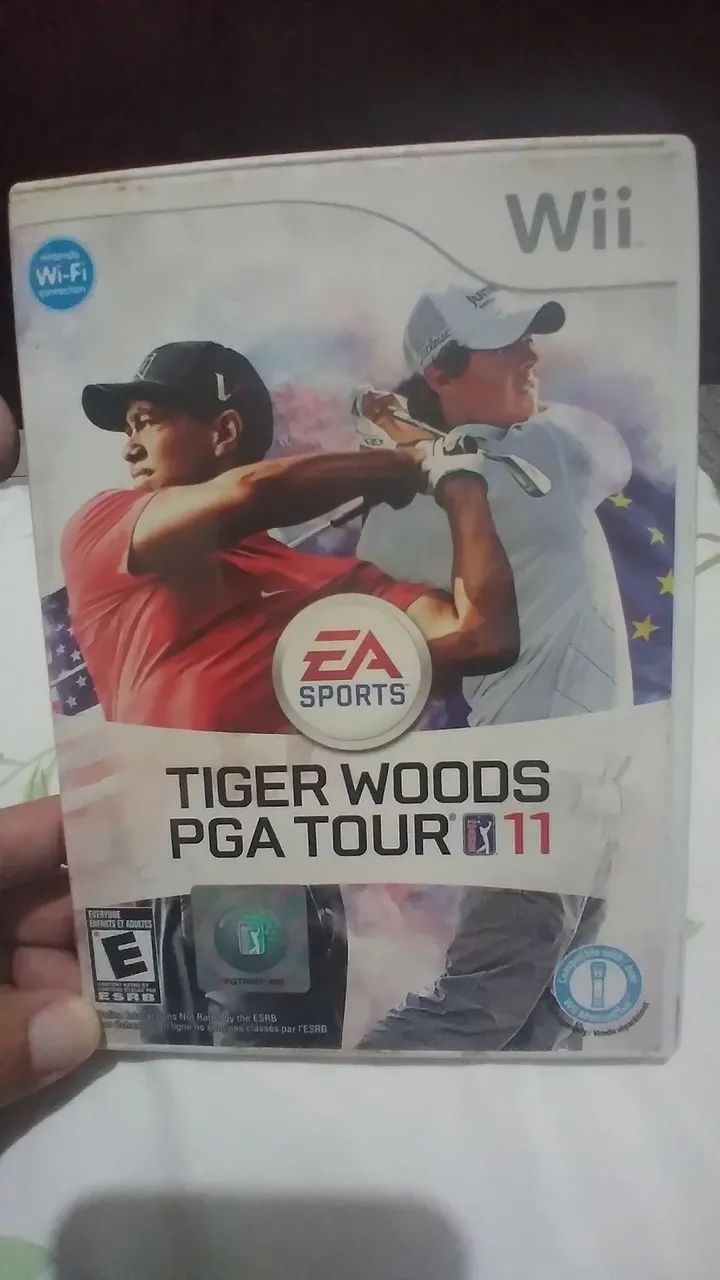 Tiger Woods PGA Tour 11 Wii Jogos de Vídeo Game Madureira