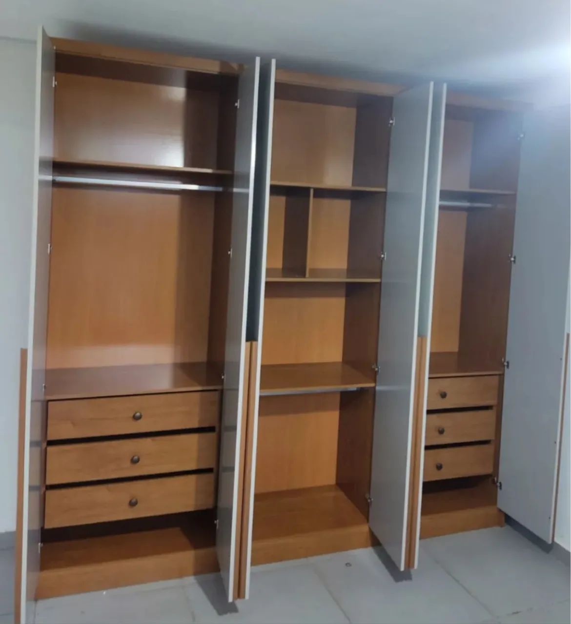 Guarda-Roupa casal MDF 12x sem juros  - Foto 2