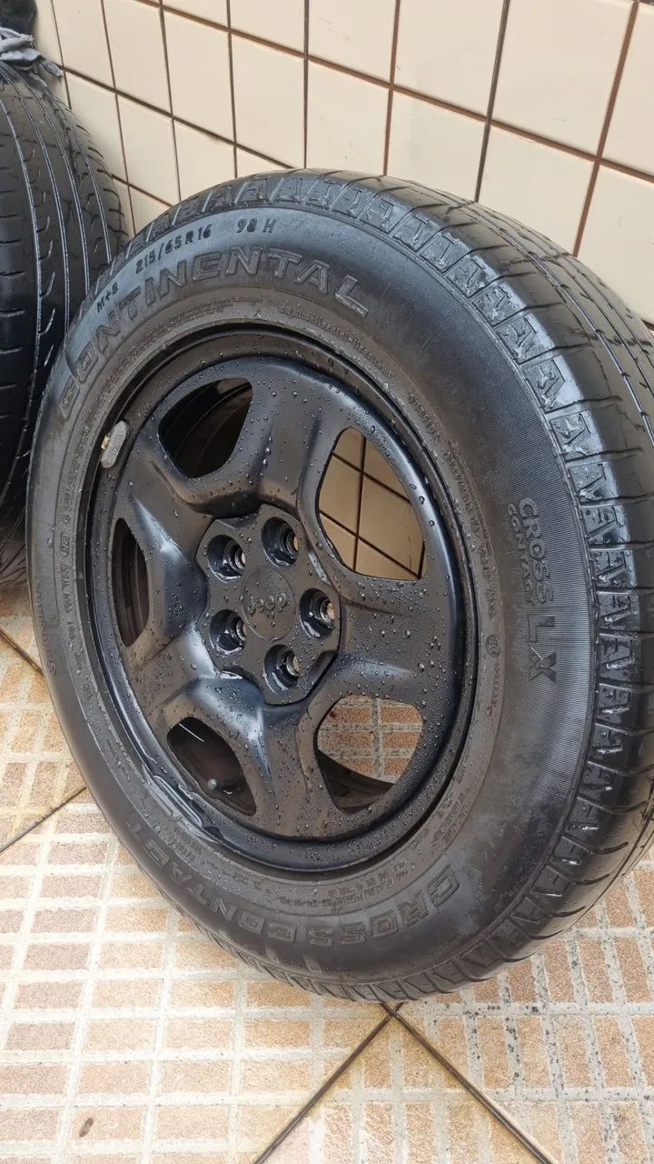 Roda Reserva Jeep Renegade 16 Original Mopar Substituição Completa para Estepe Fino 2026