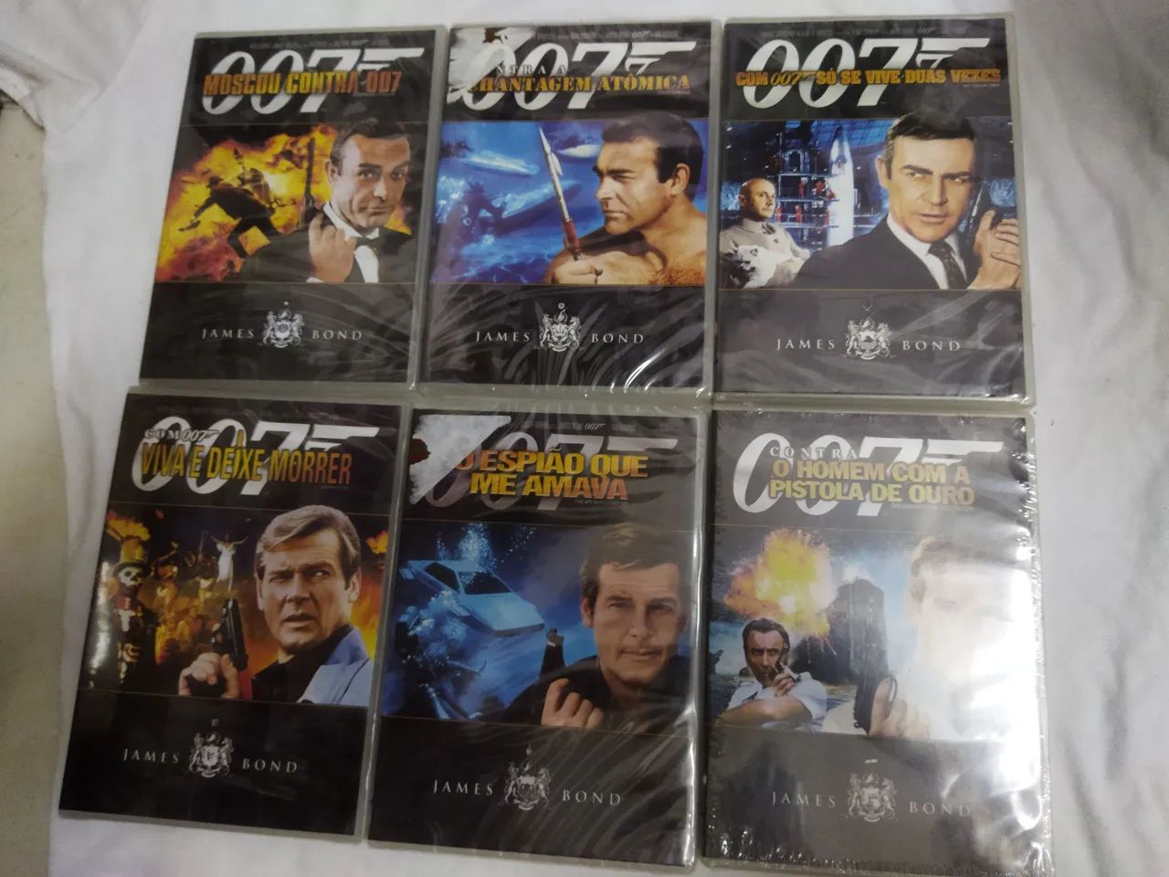 Dvds Coleção 007 - 6 Filmes