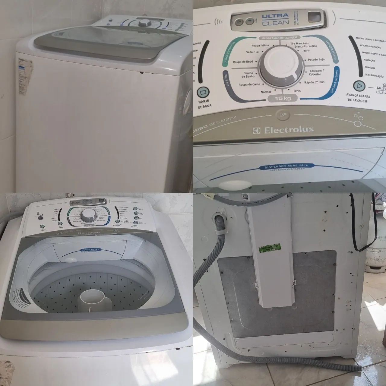 Máquina de Lavar Roupa Electrolux Ultra Clean 15kg