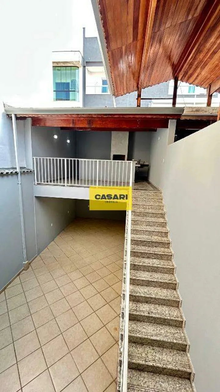Lindo Sobrado Moderno à Venda Pronto para Morar Rua Chuí, Vila Pires, Santo André