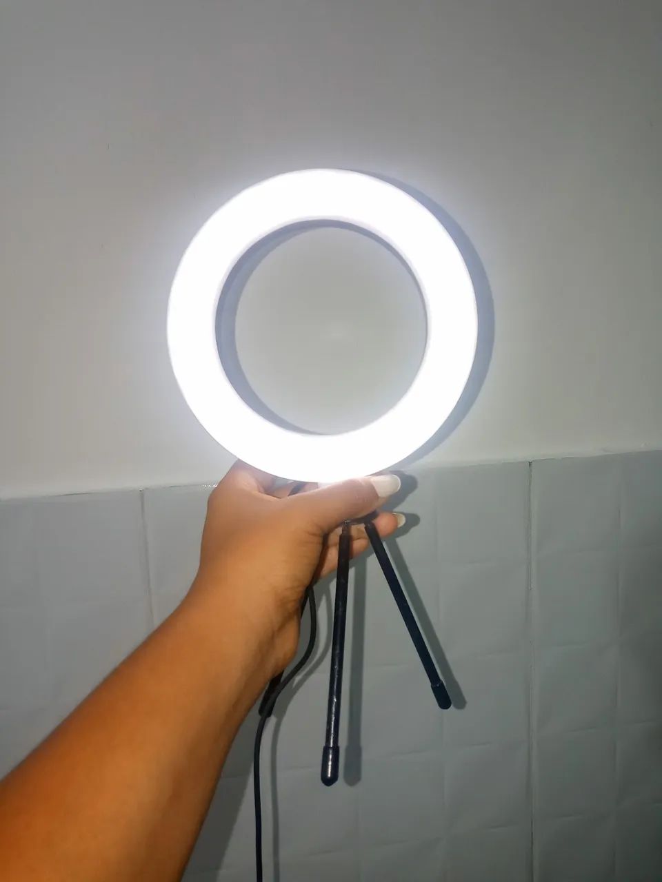 Ring Light de Mesa Anel de Iluminação Portátil - Foto 3