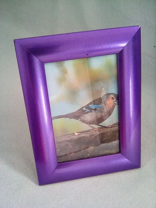 Porta retrato na cor roxo - Foto 3