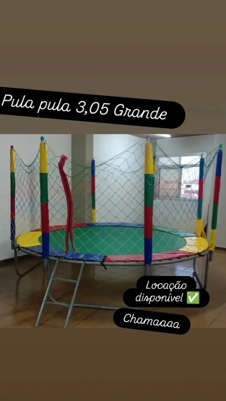 Aluga-se PULA PULA, CASINHA DE BOLINHAS E GANGORRAS