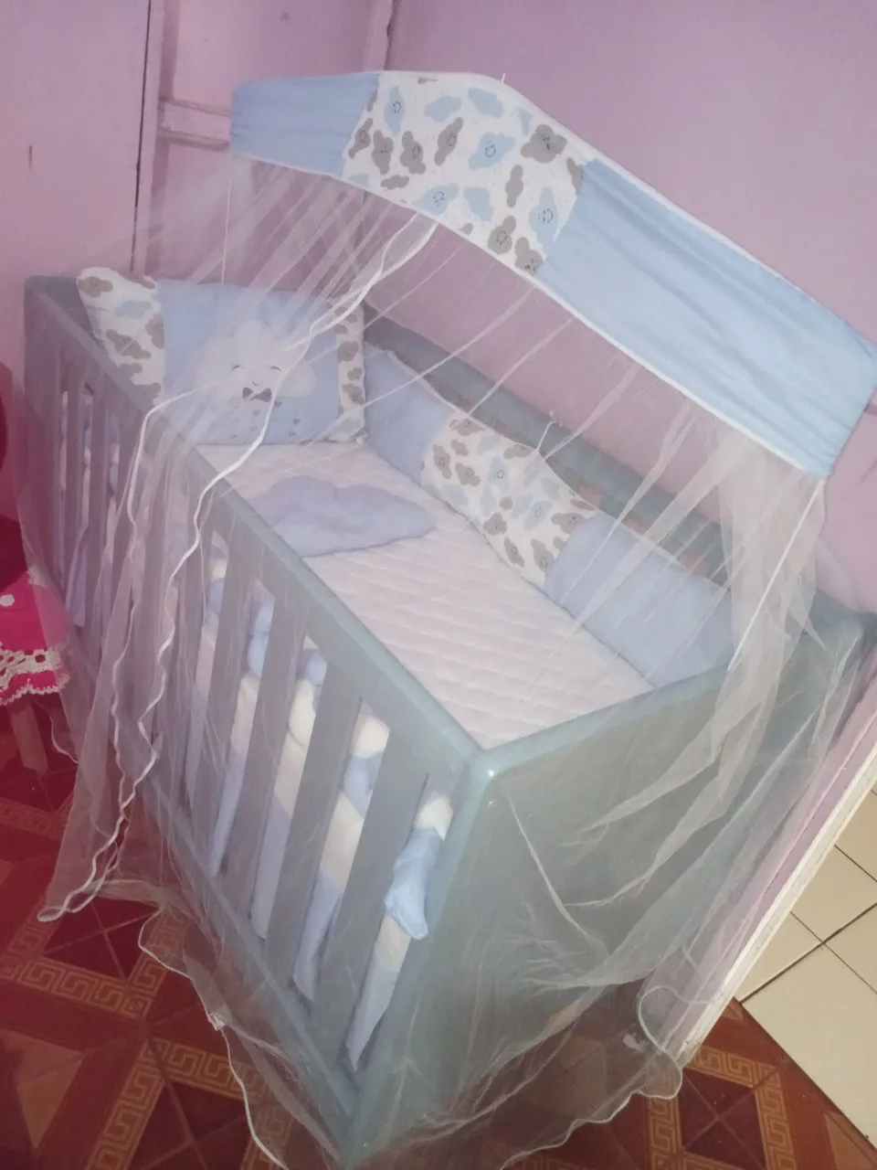 Berço cama completo