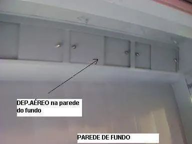 Banca quiosque completo com armários superior e inferior - Foto 3