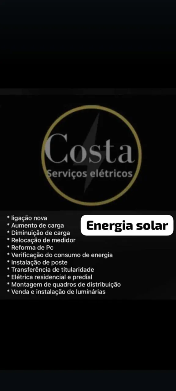 Eletricista, eletrotécnico,light, ligação nova, relocação, redução de consumo