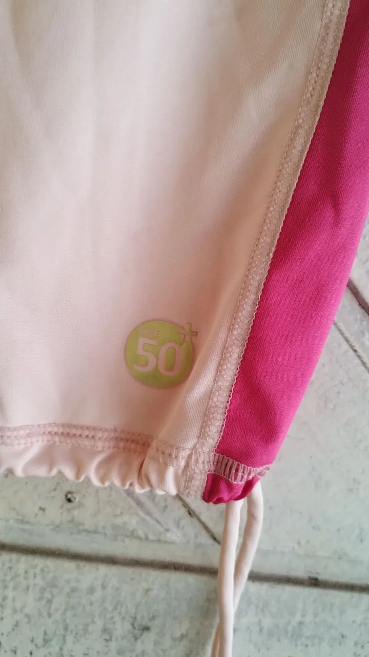 Camisa com proteção solar infantil  - Foto 4