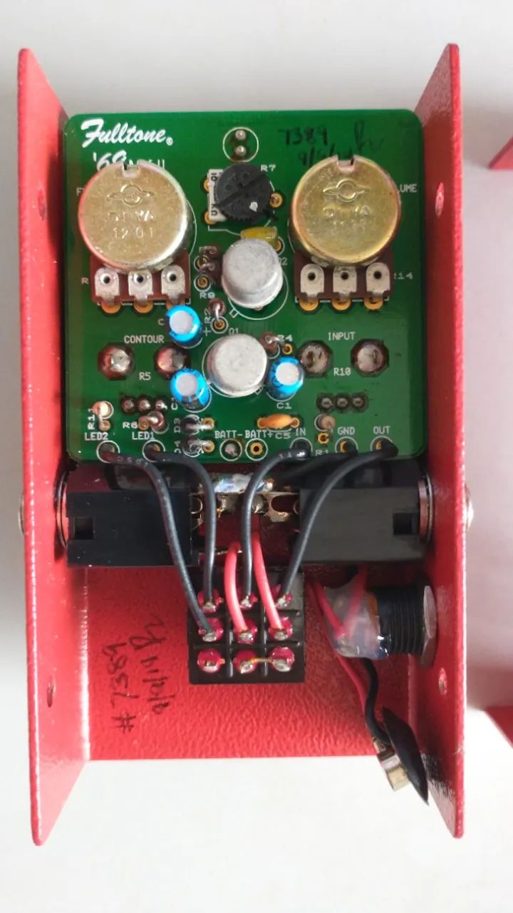 The '69 Pedal Fulltone最初期 The '69 Pedal Fulltone最初期 The '69 Pedal Fulltone最初期 Fulltone