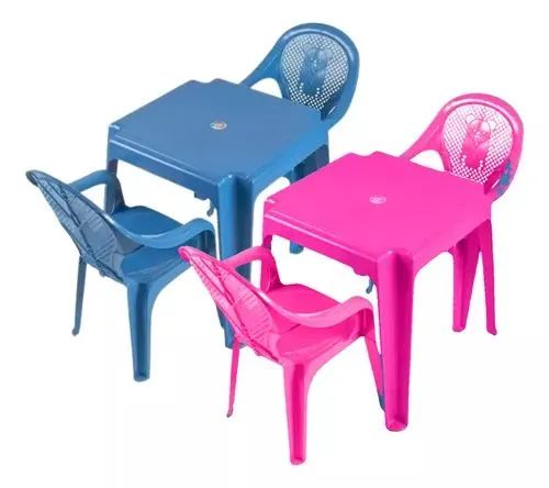 Mesa infantil com 2 cadeiras  - Foto 2