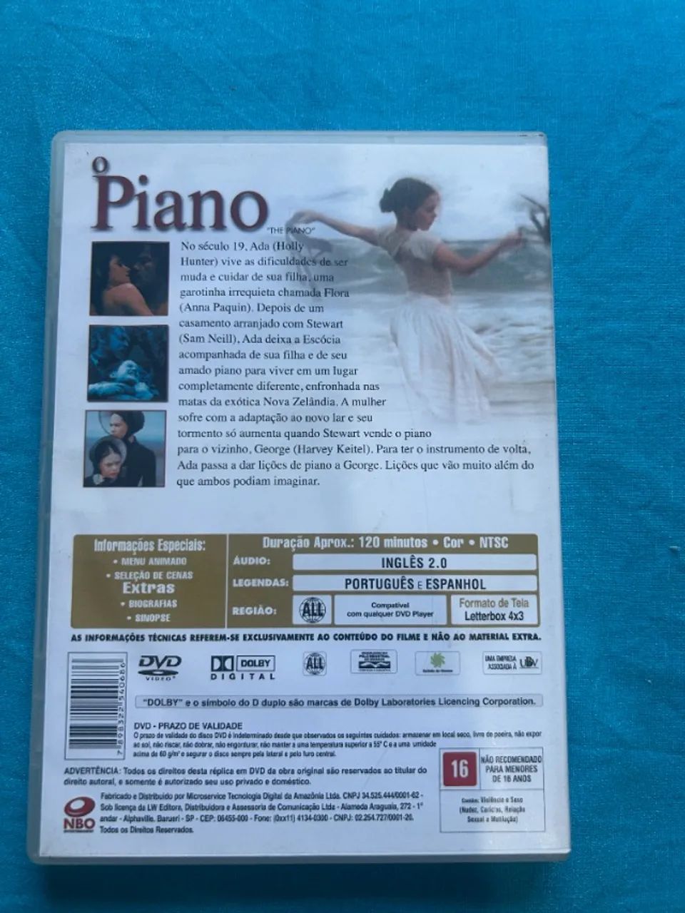 DVD DO FILME O PIANO  - Foto 2