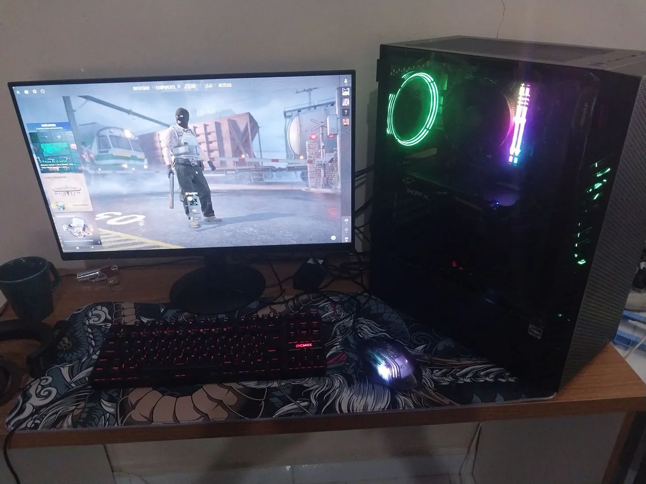 PC Gamer completo ryzen5 pro