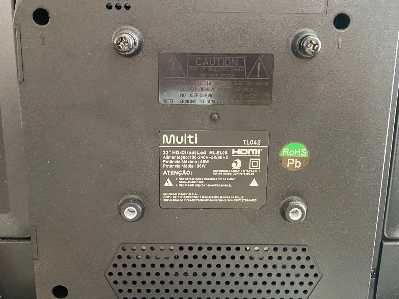 TV LED 32 polegadas Multi Google - Foto 2