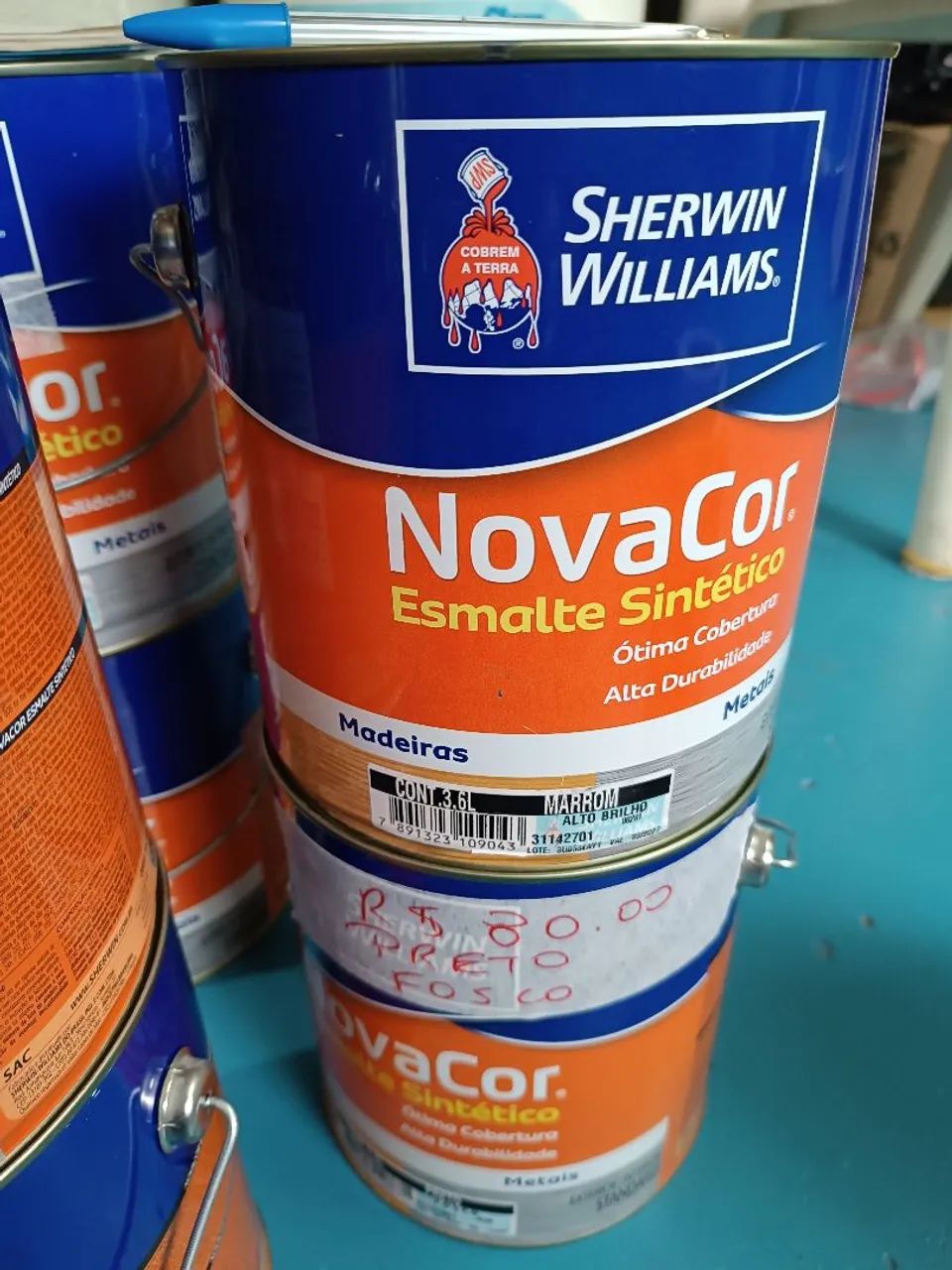 Tinta Esmalte Sintético Nova Cor 3,6L  - Foto 4