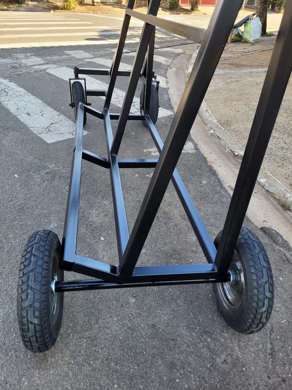 Carrinho/Trailer Metálico Reforçado - Foto 2