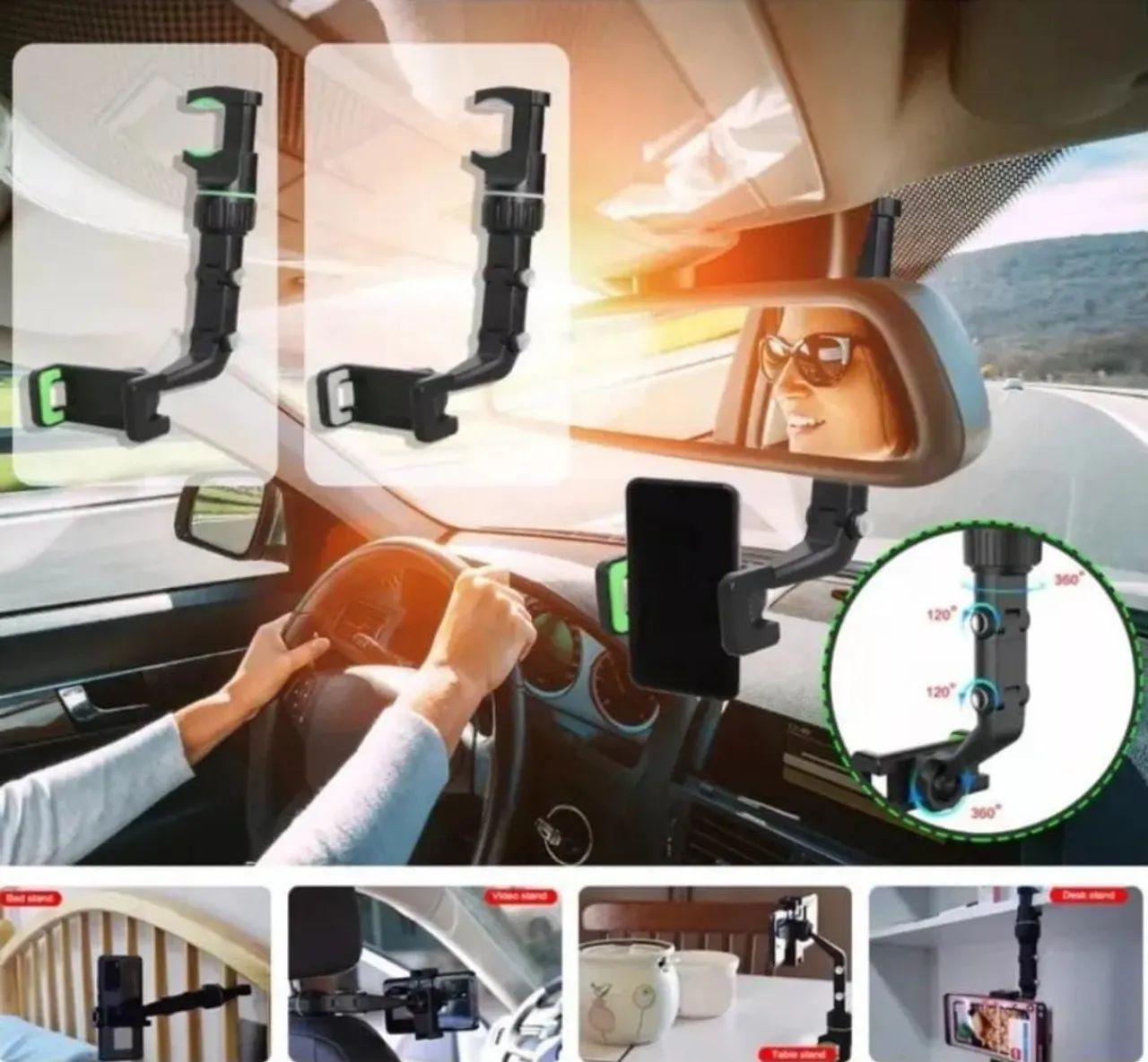 Suporte de Celular Veicular KAPBOM KA-C055 - Foto 4