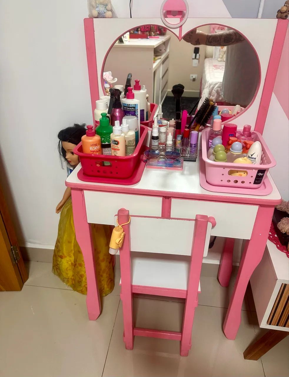 Penteadeira infantil 