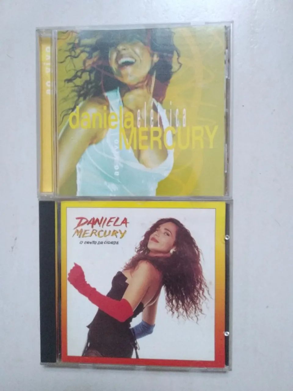Lote 2 Cds Daniela Mercury O Canto Da Cidade e Elétrica