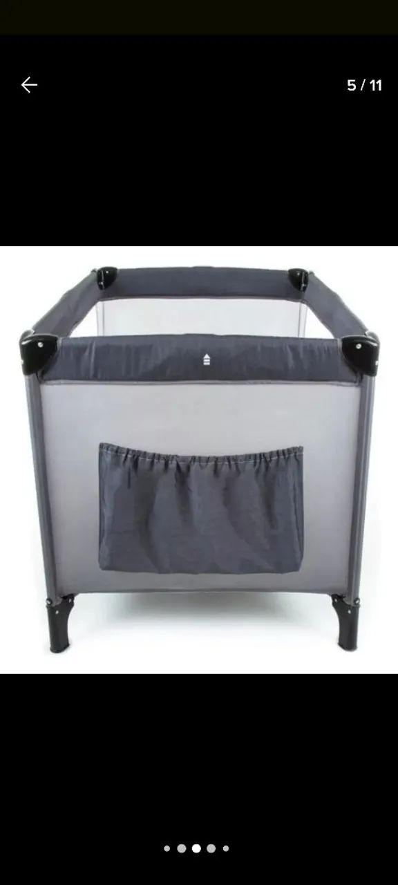 Berço portátil para bebê com mosquiteiro - Foto 3