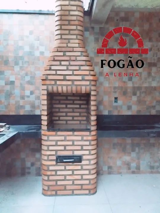 Churrasqueira com fogão a lenha e forno  - Foto 6
