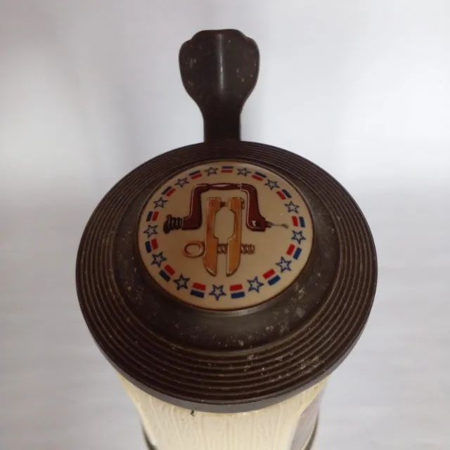 Antiguidade Tankard/caneca P/ Colecionadores Magal/ceramarte (Usado) - Foto 4