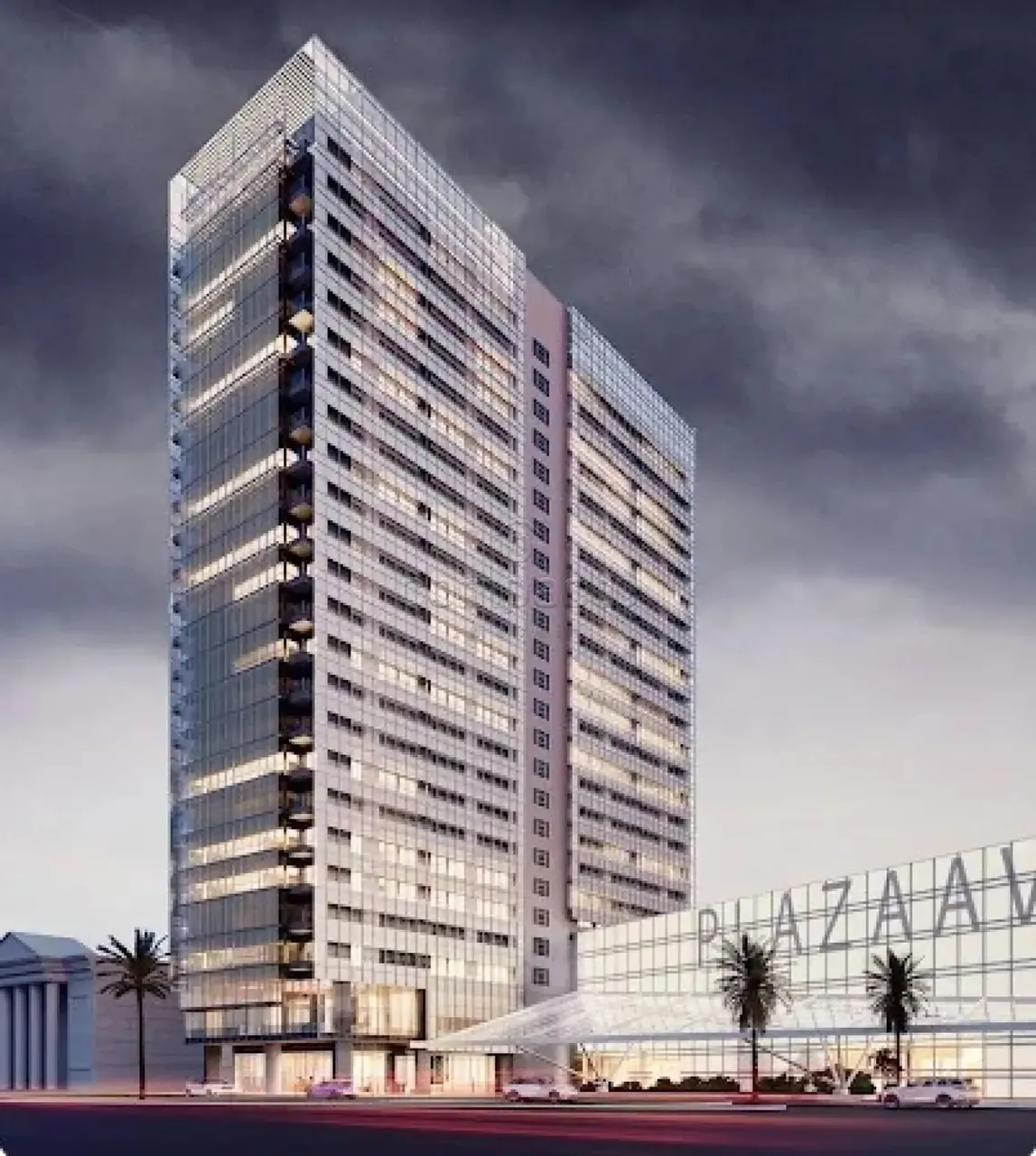 São 03 Salas Comerciais para locação com 226m² - Plaza Corporate