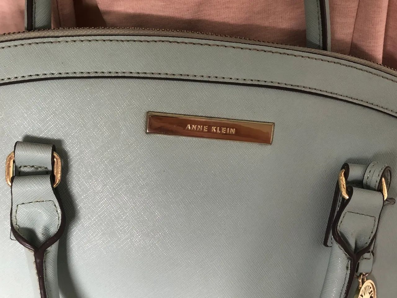 Bolsa Anne Klein azul  - Foto 5