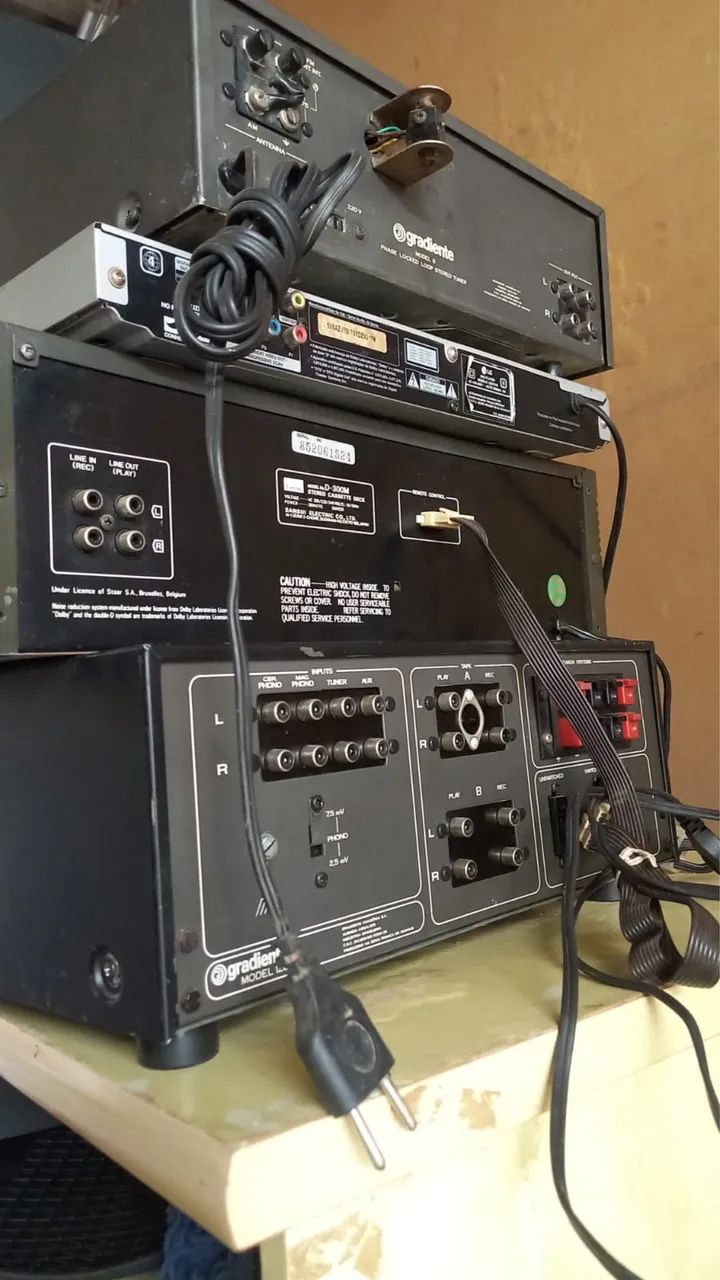 Receiver Model120, deck, tuner model 8 e caixas - Foto 4