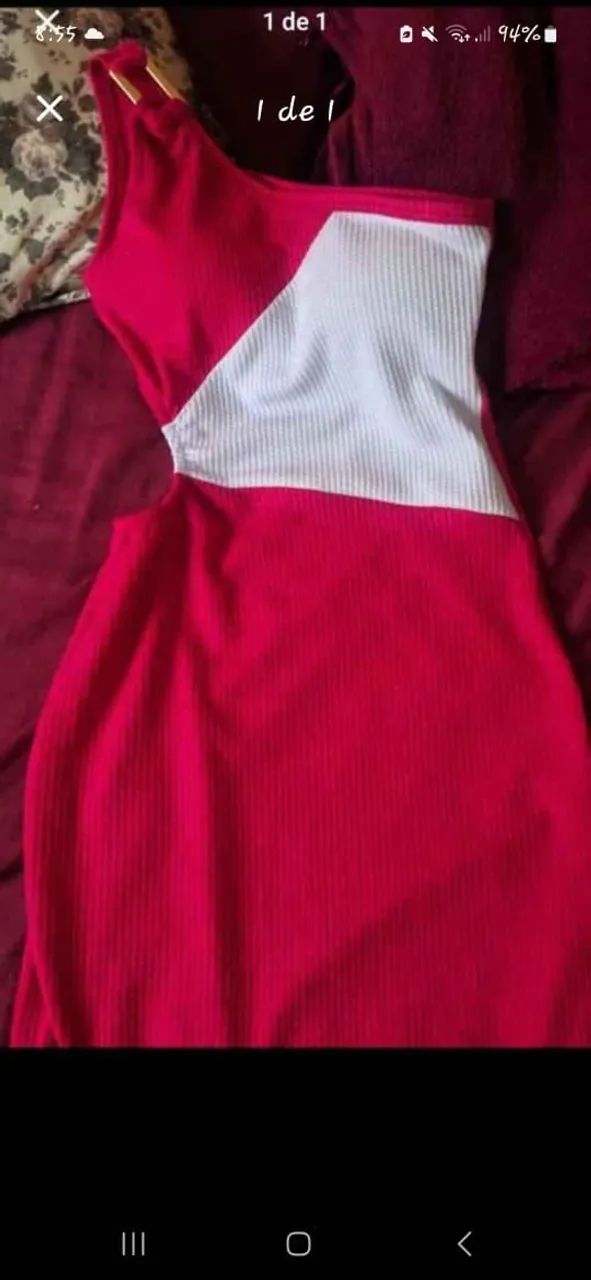 Vestido Rosa com Detalhe - Foto 2