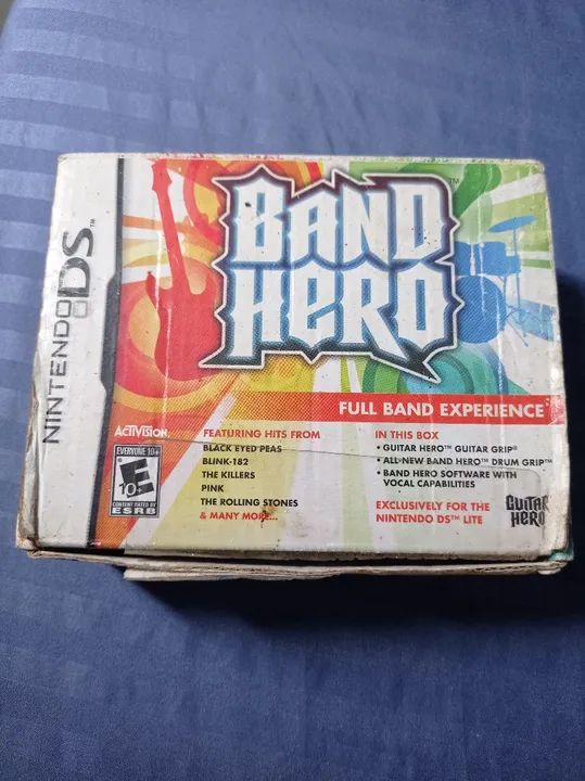 Band Hero para Nintendo Ds original completo  - Foto 4