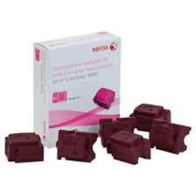 Caixa De Cera Xerox Colorqube 8870/8900 Magenta - Foto 2