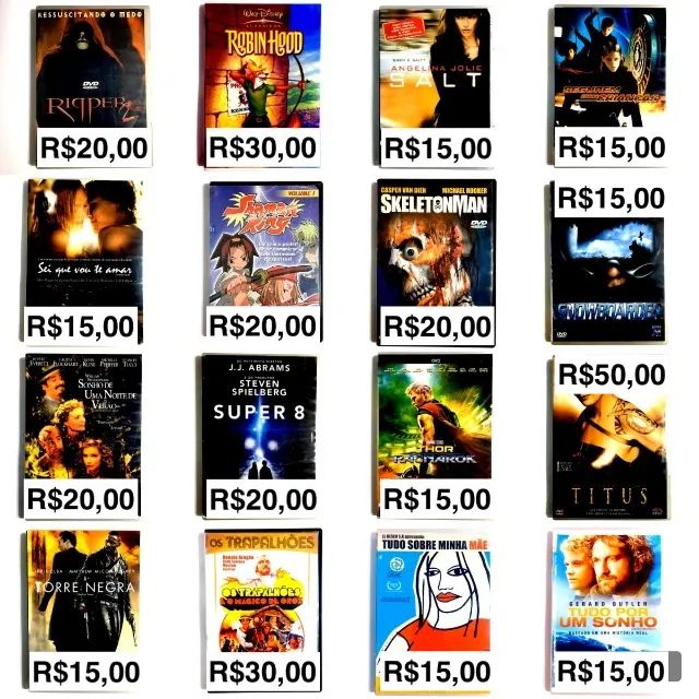 DVDs Originais - Itens de Locadora - PARTE 2 - Foto 2
