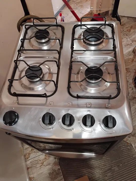 fogão Consul 4 bocas + mangueira cobre - Foto 2