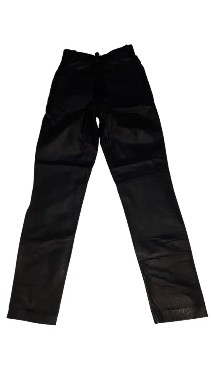 Calça de Couro by Julian Marcuir Tam 40 - Foto 4