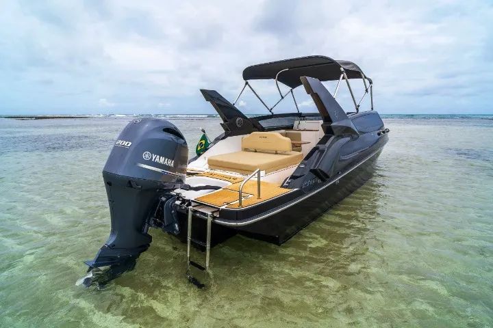 Lancha Atymar 26 pés 2025 proa aberta com banheiro zero - Foto 3