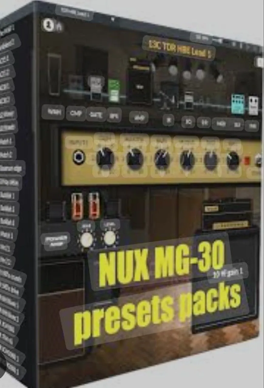 NUX MG-30 Presets Packs