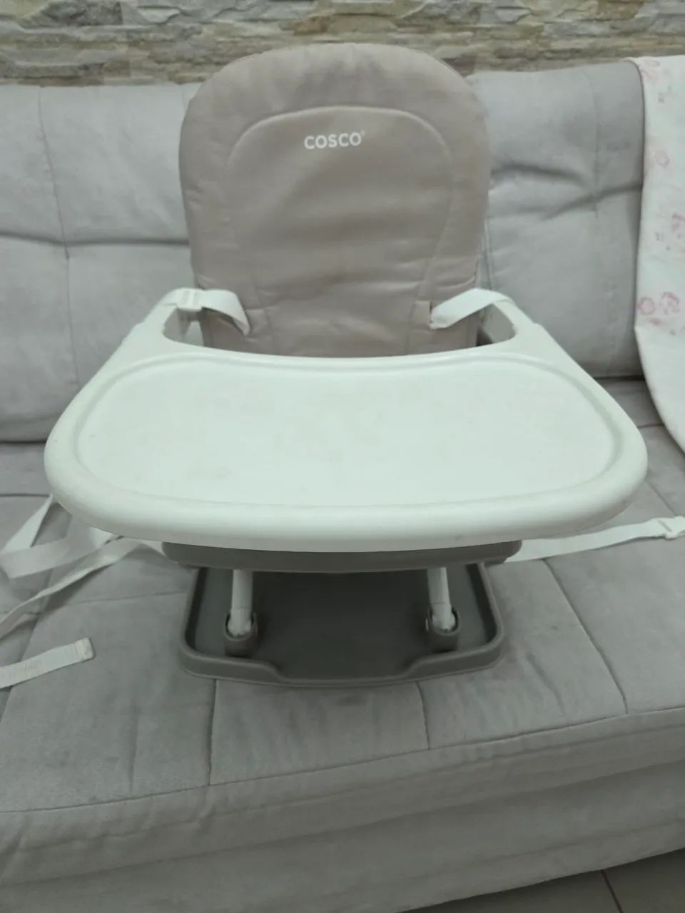 Cadeira refeição infantil cosco portátil  - Foto 2