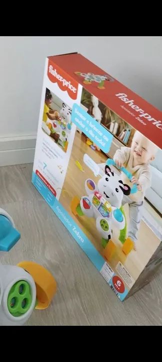 Andador de Zebra Musical Fischer price  - Foto 5