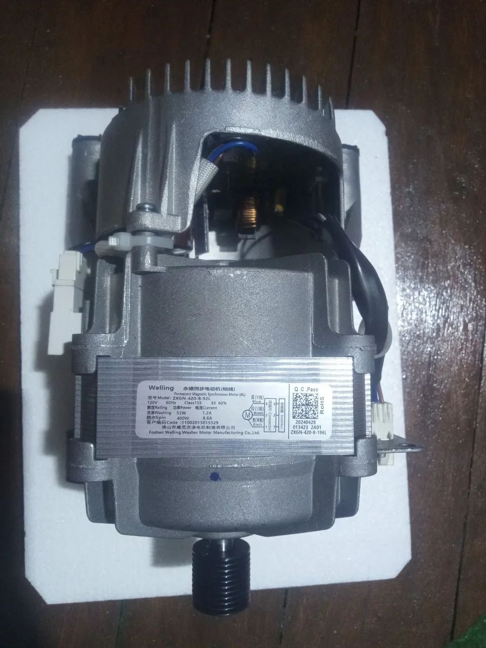 Motor lava e seca Midea
