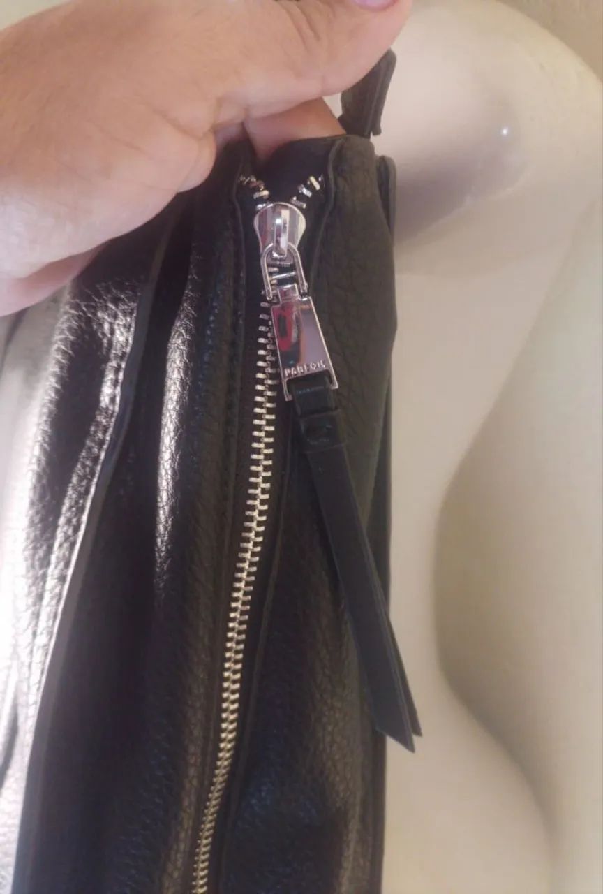 BOLSA DE COURO LEGÍTIMO  - Foto 4
