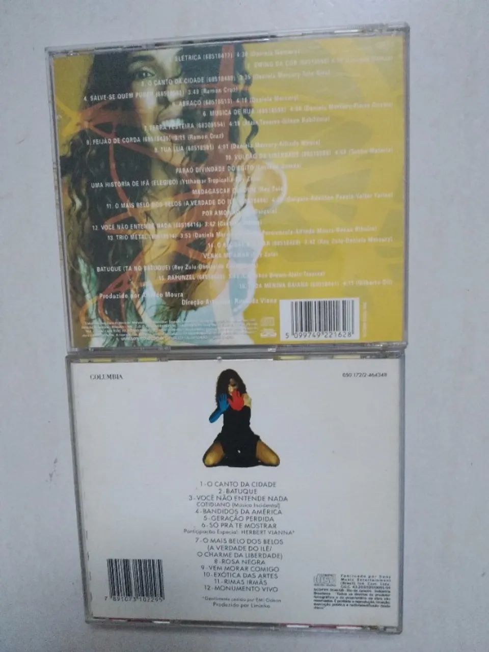 Lote 2 Cds Daniela Mercury O Canto Da Cidade e Elétrica - Foto 2