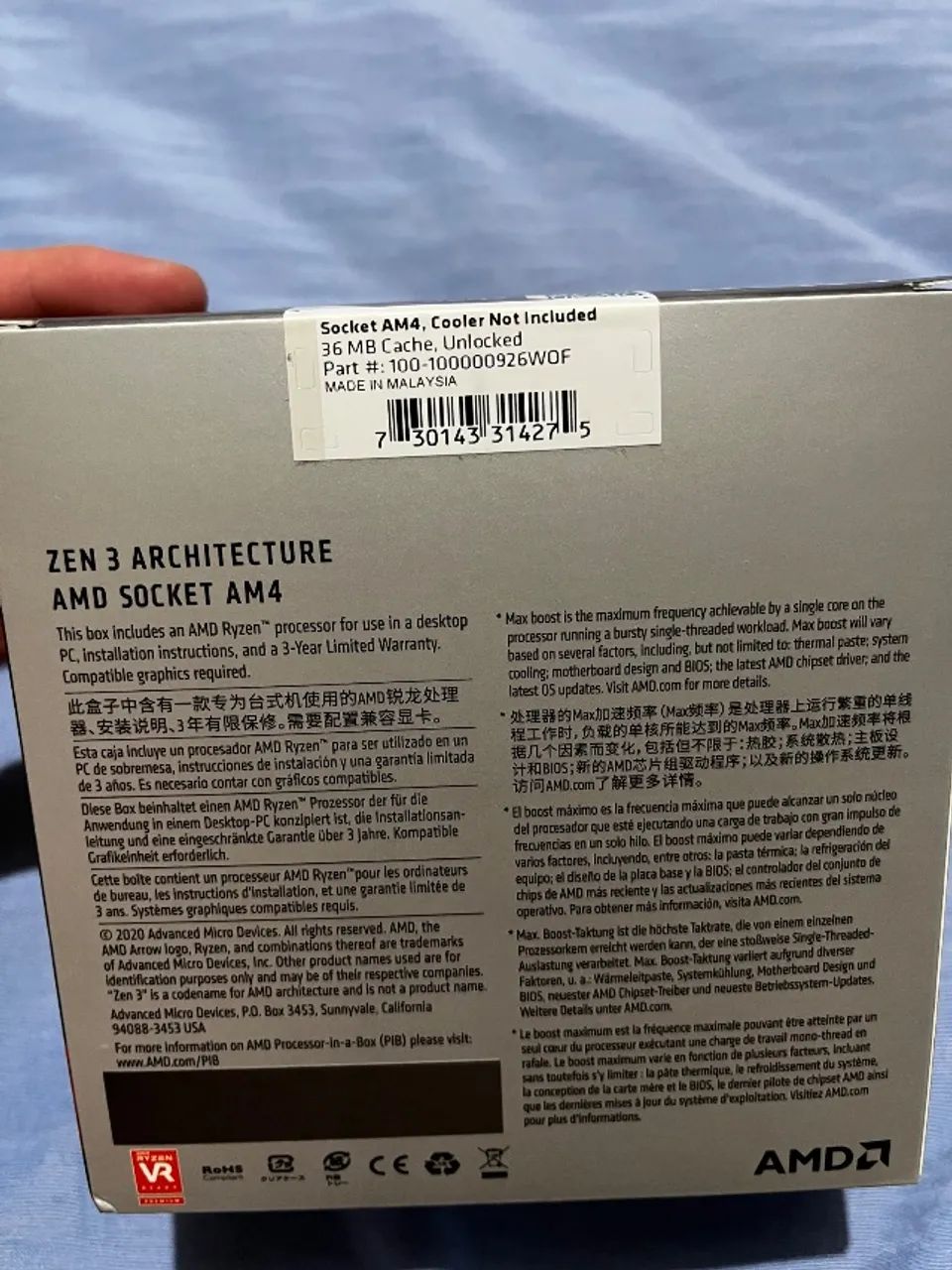 Processador Ryzen 7 5700X Lacrado!  - Foto 4