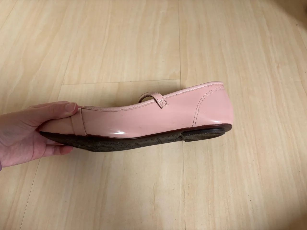 Sapatilha Bebê Rosa - Tamanho 33 - Foto 2