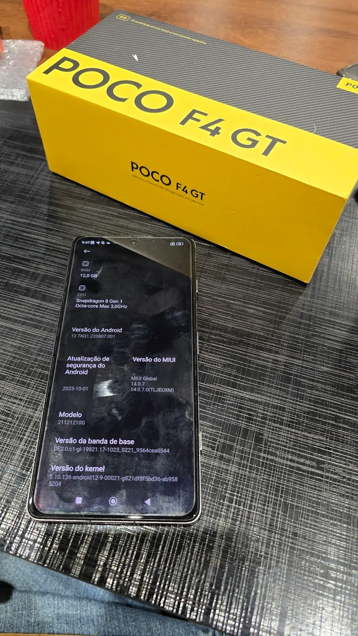 Celular gamer xiaomi poco F4 GT